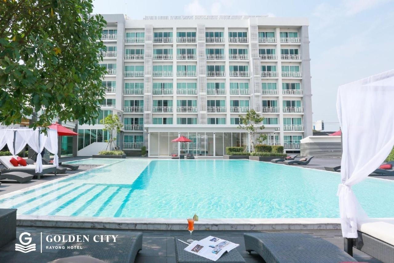 Golden City Rayong Hotel - Sha Extra Plus Certified Exterior foto